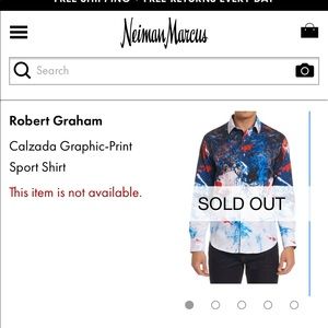 Robert graham Calzada Graphic-Print Sport shirt.